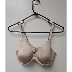 Breezies Beige Full Coverage Adjustable Straps Underwire T-Shirt Bra Size 36B